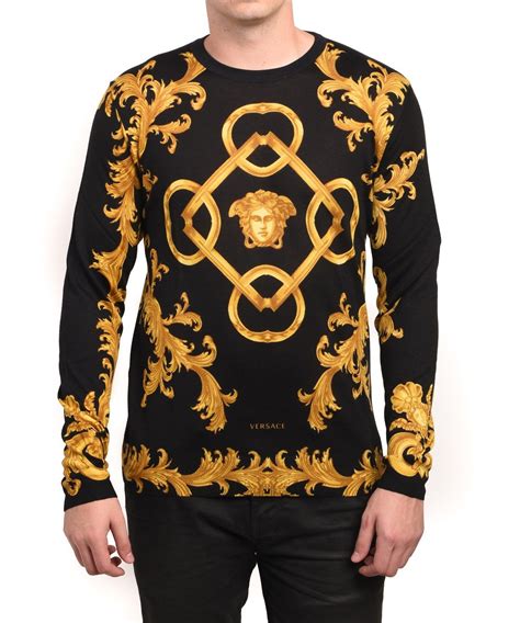 versace sweater mens